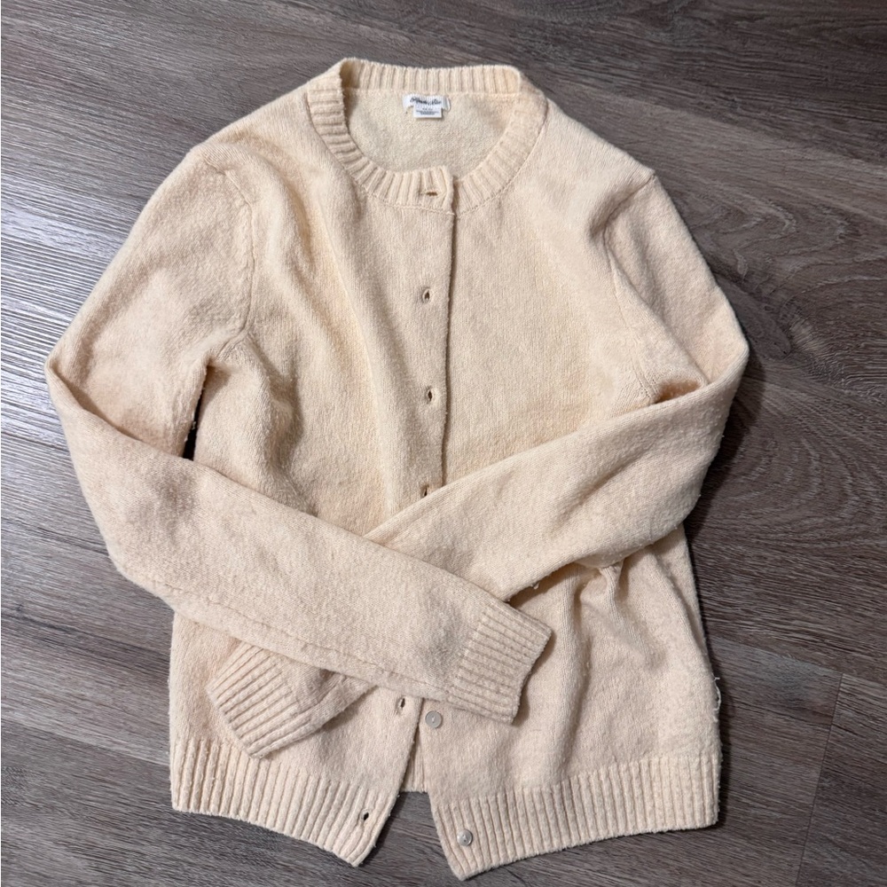 Kimchi Blue Cream Knit Sweater